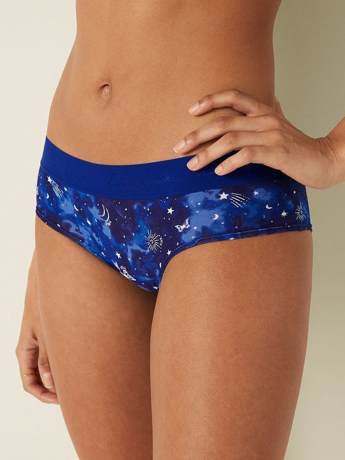 Beaming Blue Constellation Print Logo Hipster Knickers (P95223) | €3