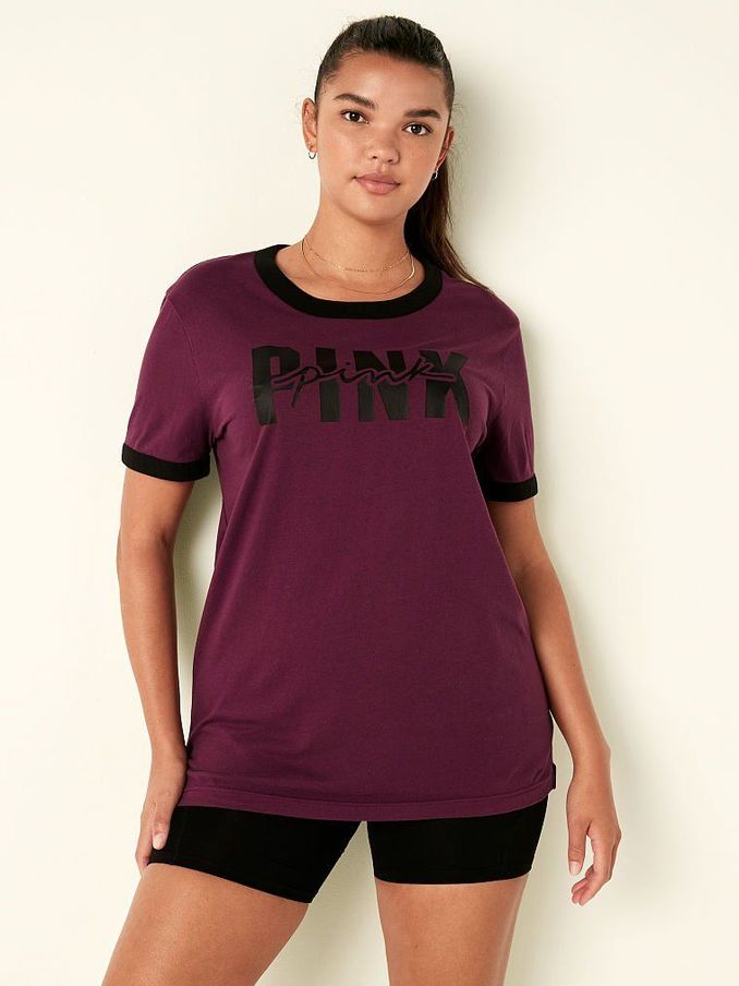 Rich Maroon Red Short Sleeve T-Shirt (P95302) | €15