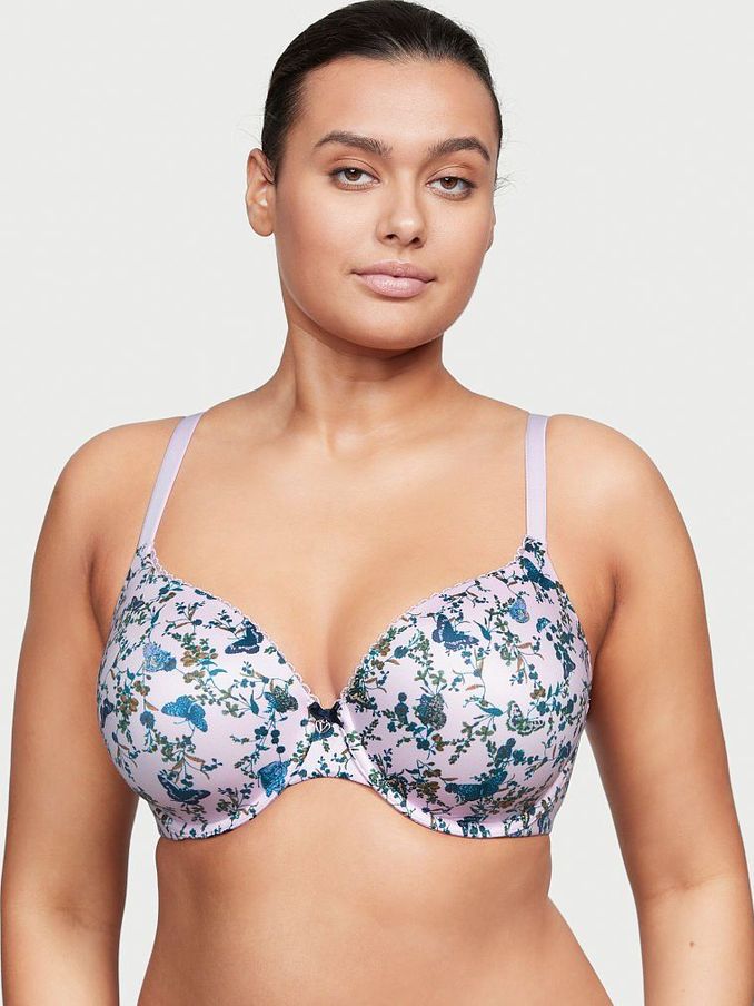 Soft Lavender Blue Lightly Lined Full Cup Bra (P95751) | €22