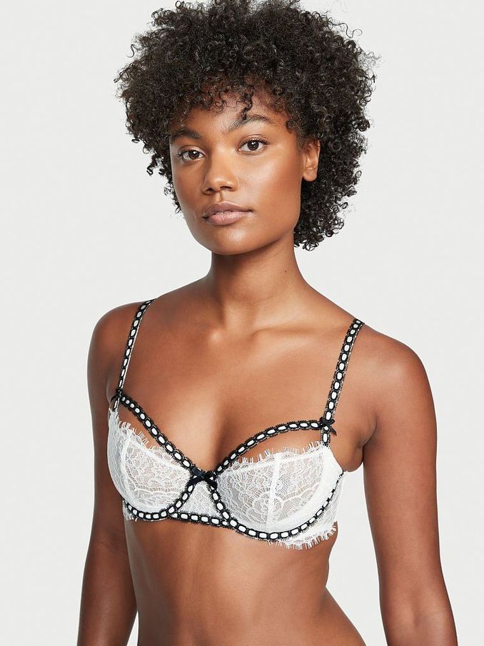 Coconut White Unlined Balcony Lace Unlined Balcony Bra (P97478) | €27