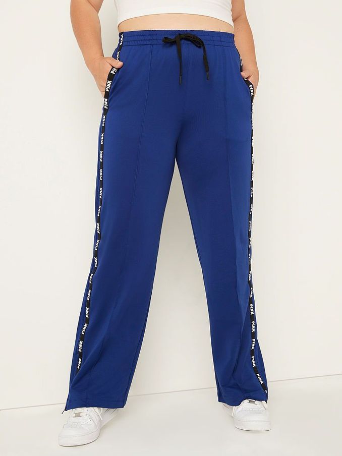 Beaming Blue Wide Leg Track Pants (P98960) | €22