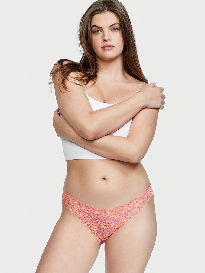 Floral Lace Cheekini Panty (Q01553) | €5