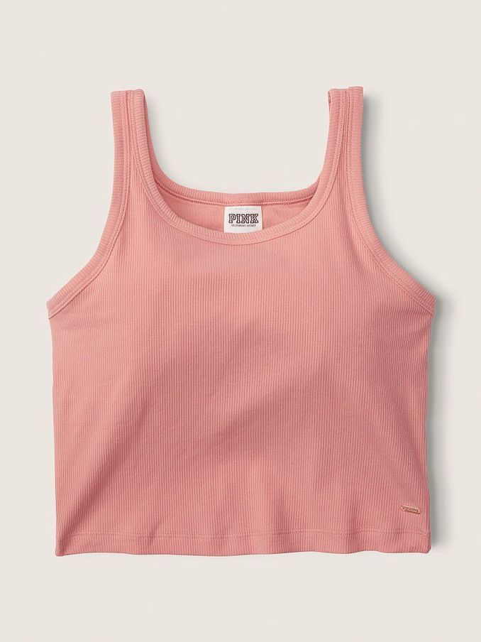 French Rose Crop Tank Top (Q05214) | €11