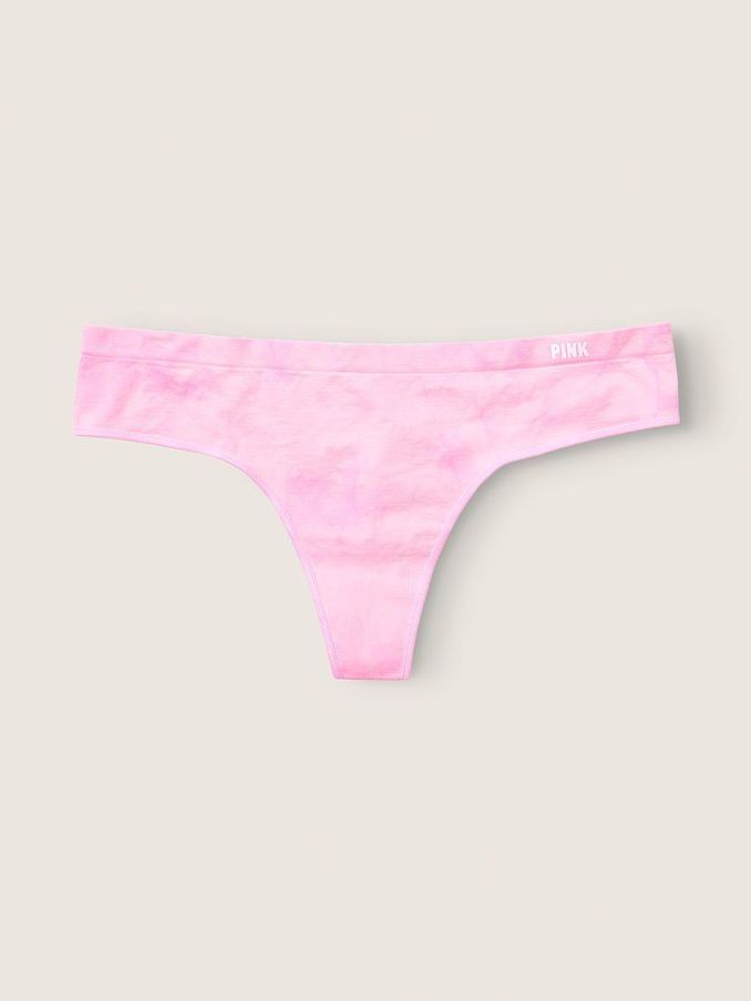 Tie Dye Horizon Pink Thong Knickers (Q05245) | €4