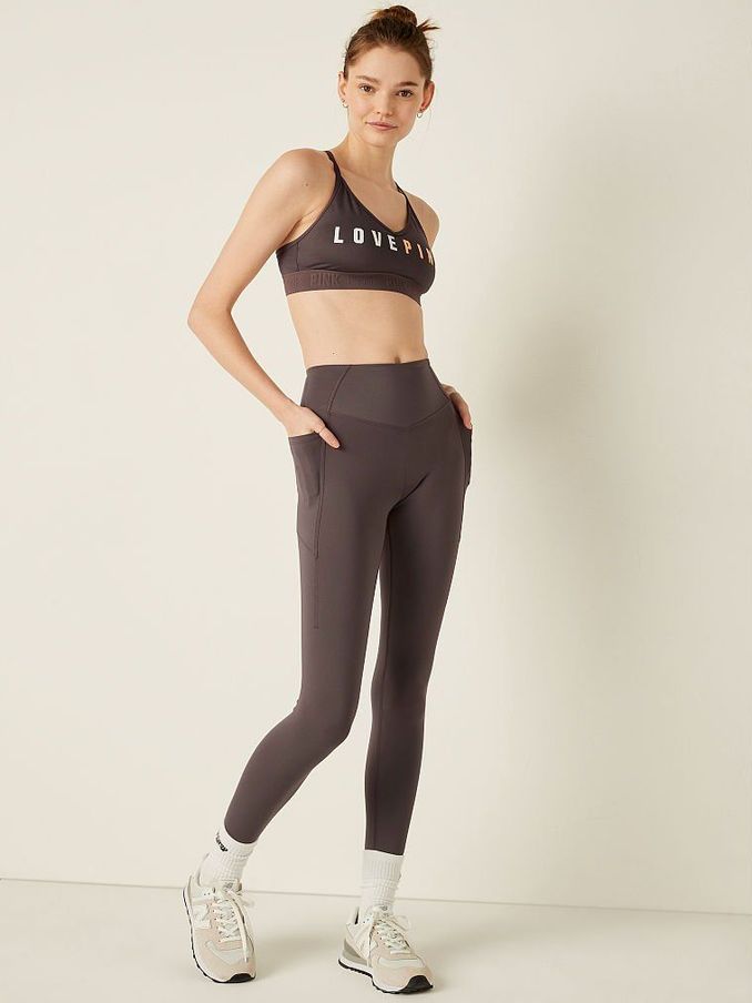 Dark Charcoal Ultimate High Waist Legging in Full Length (Q06164) | €11