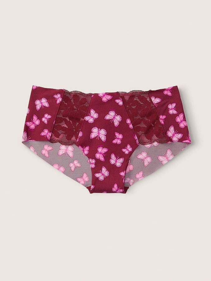 Desire Butterfly Red NoShow Lace Trim Knickers (Q06560) | €3