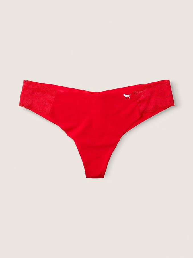 Red Pepper Red No Show Thong Knickers (Q09353) | €4