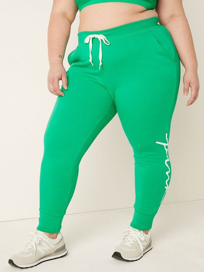 Electric Green Script Logo Everyday Lounge Jogger (Q09710) | €22