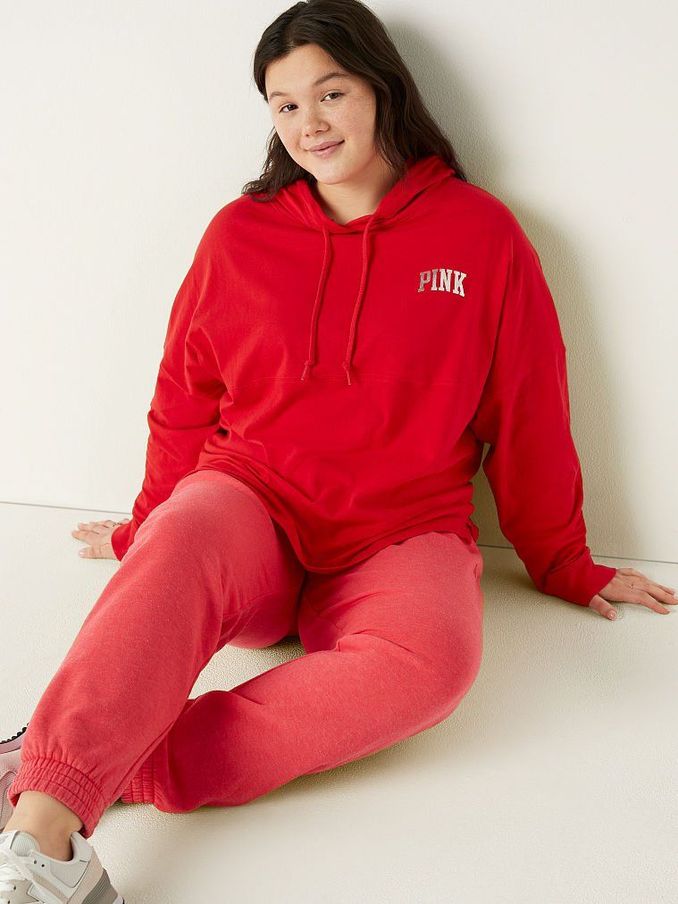 Varsity Long Sleeve Pullover Tee (Q15904) | €11
