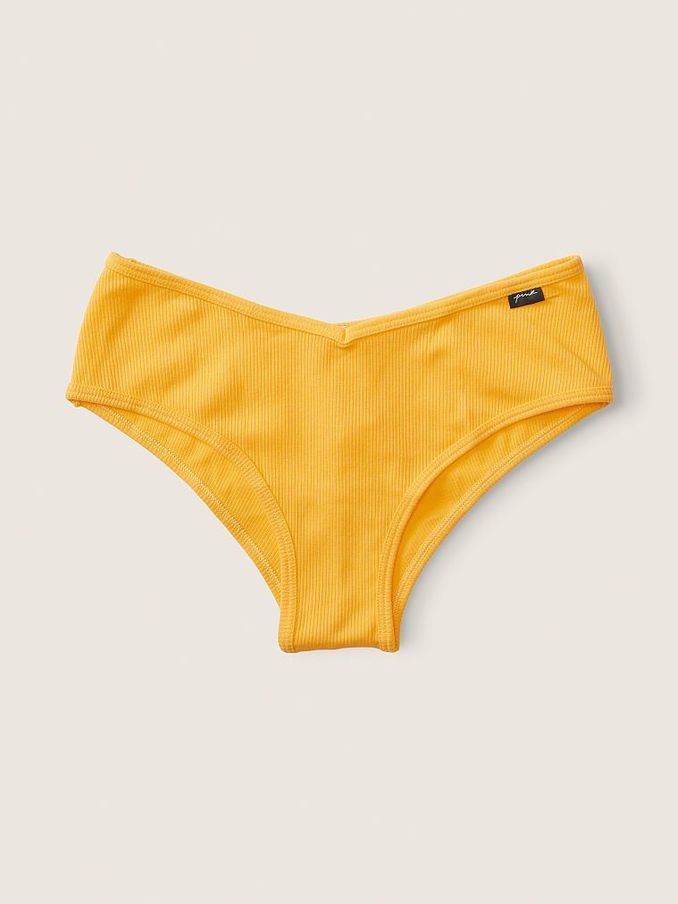 Maize Yellow Cotton Cheeky Knickers (Q19378) | €4