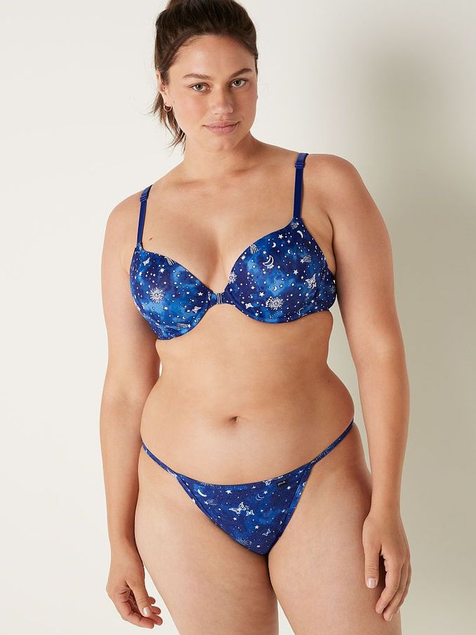 Blue Wear Everywhere T-Shirt Lightly Lined Bra (Q19887) | €15