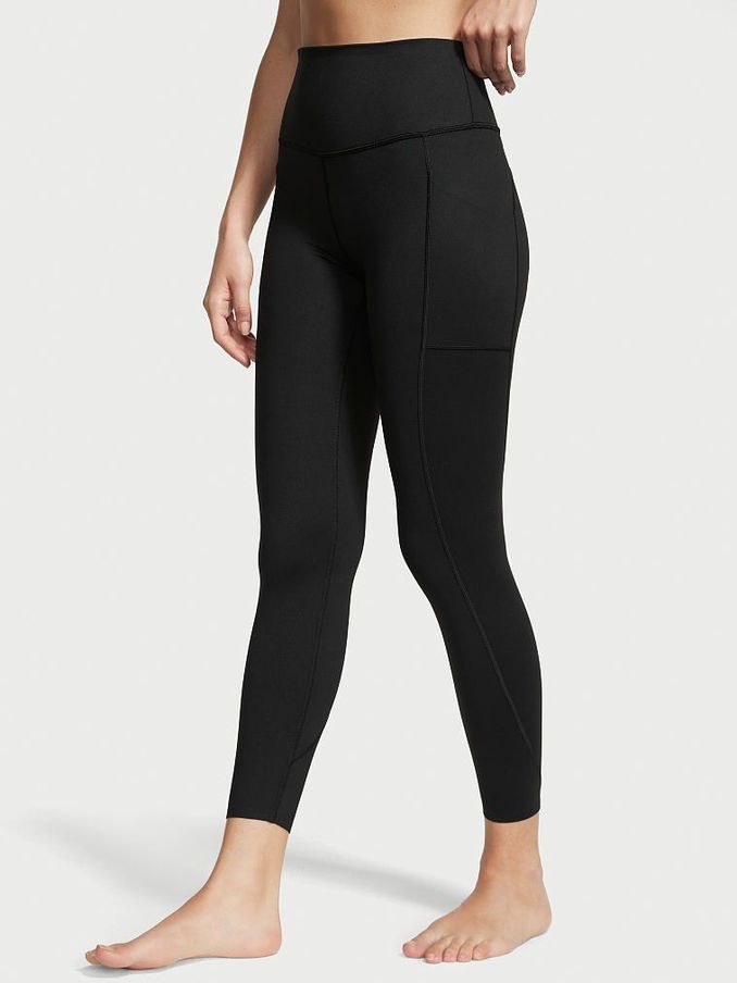 Black Knockout High Waist Legging (Q19920) | €17