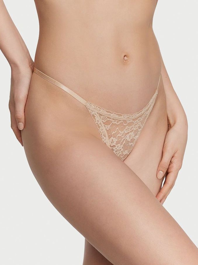 Marzipan Nude Thong Knickers (Q28789) | €10.50