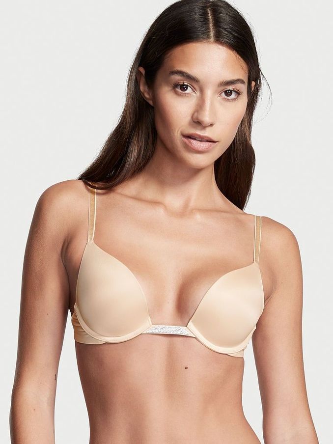 Marzipan Nude Smooth Plunge Shine Multiway Bra (Q34781) | €22