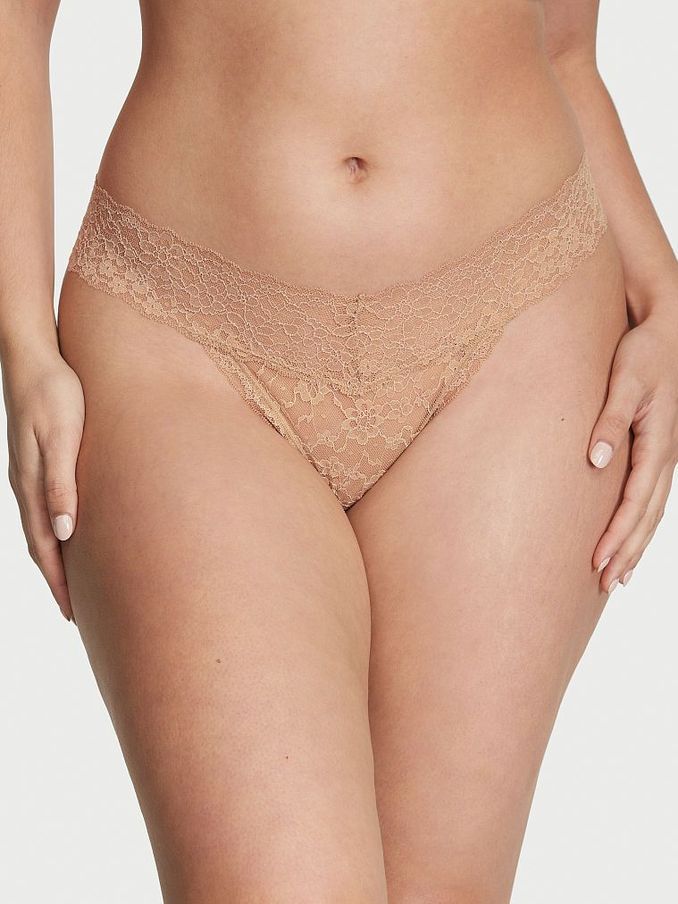 Sweet Praline Nude Thong Knickers (Q35141) | €10.50