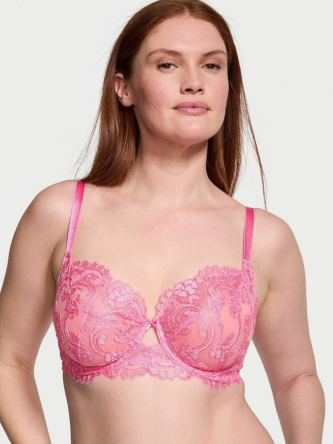 Pink Tickled Boho Floral Fuller Cup Boho Floral Bra (Q35938) | €26