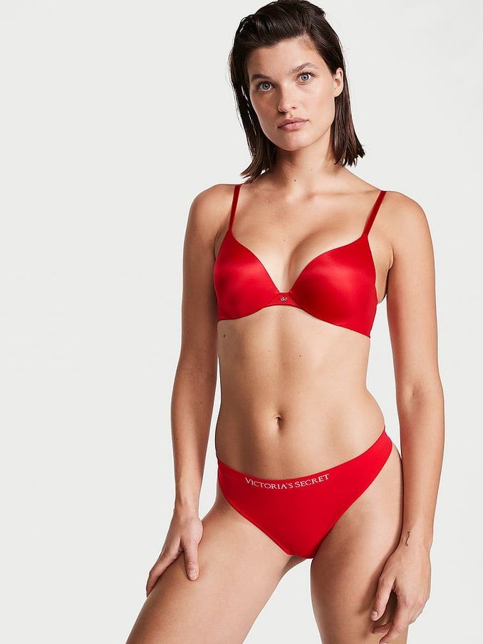 Red Lipstick Thong Knickers (Q41519) | €10.50