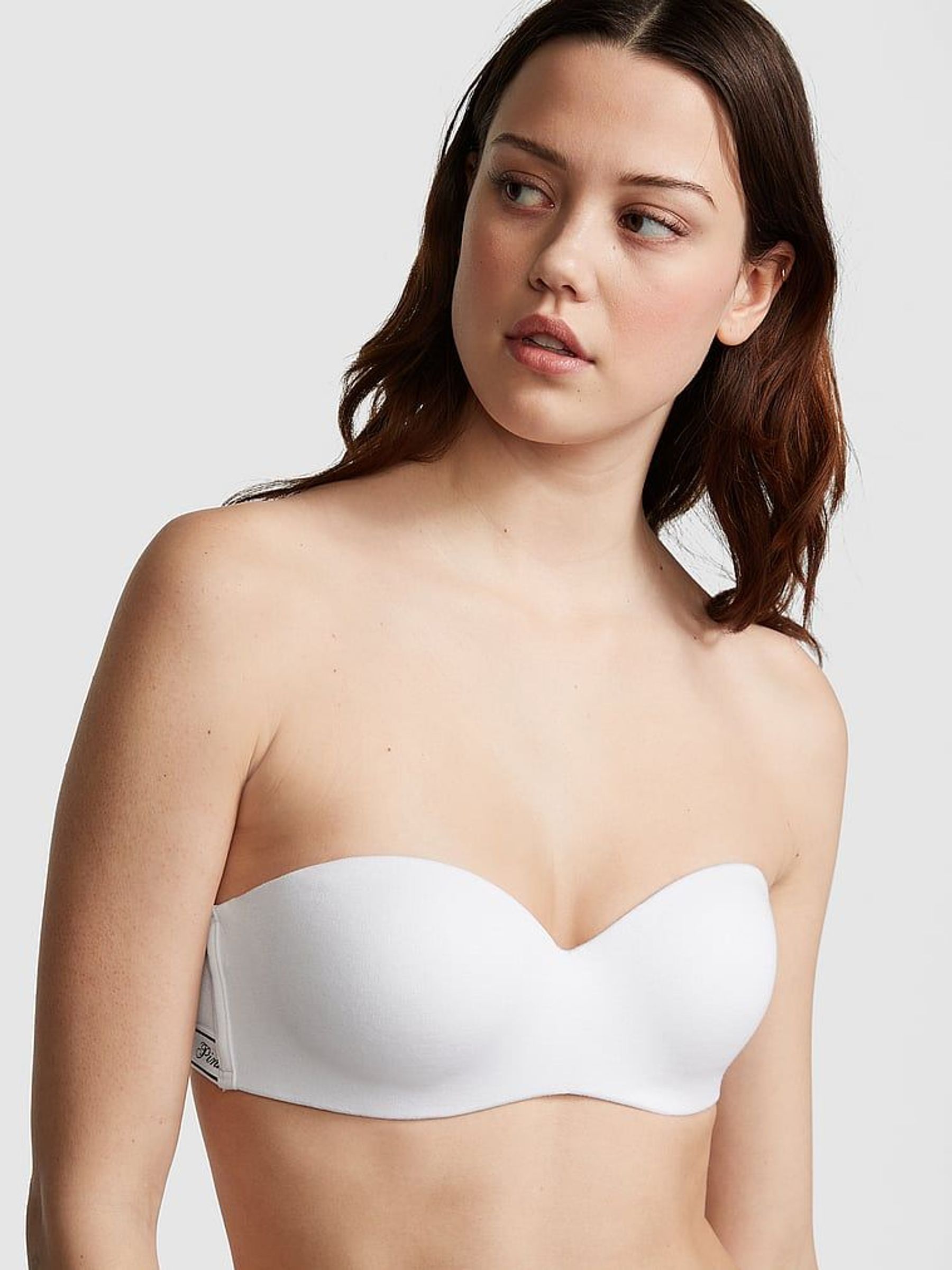 White Logo Strapless Multiway Push Up Bra (Q43513) | €33