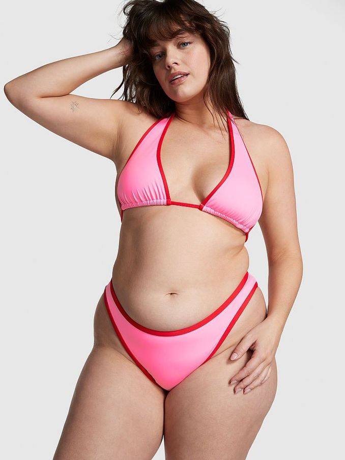 Pink Love Halter Frankies Bikinis Augusta Bikini Top (Q50872) | €19