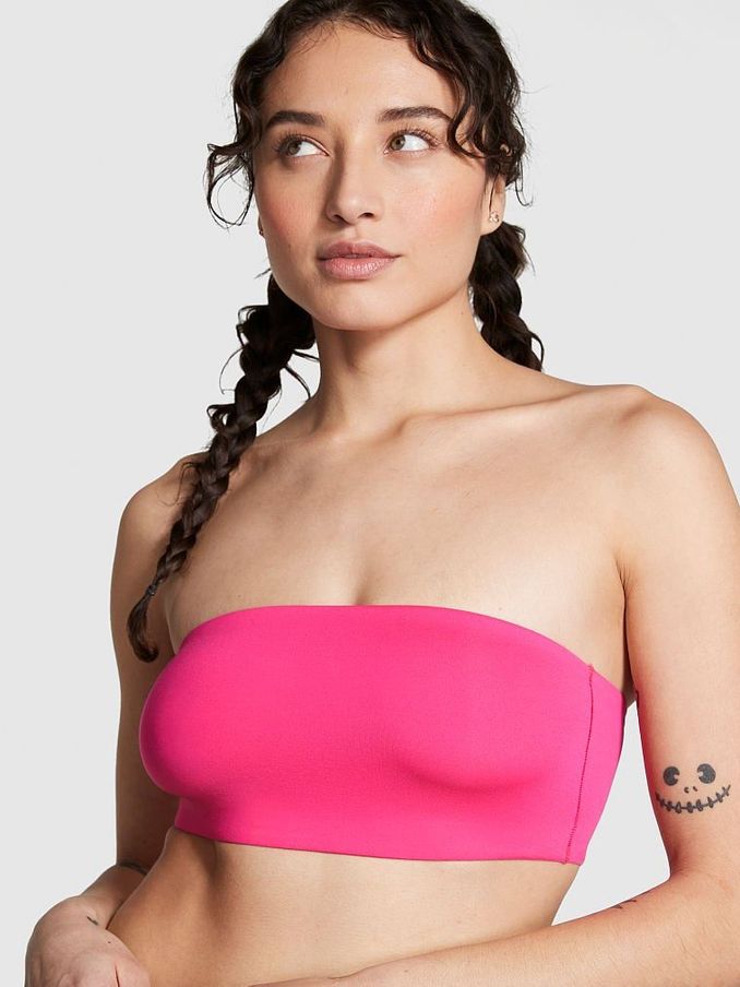 Enchanted Pink Bandeau Soft Stretch Bralette (Q57319) | €8