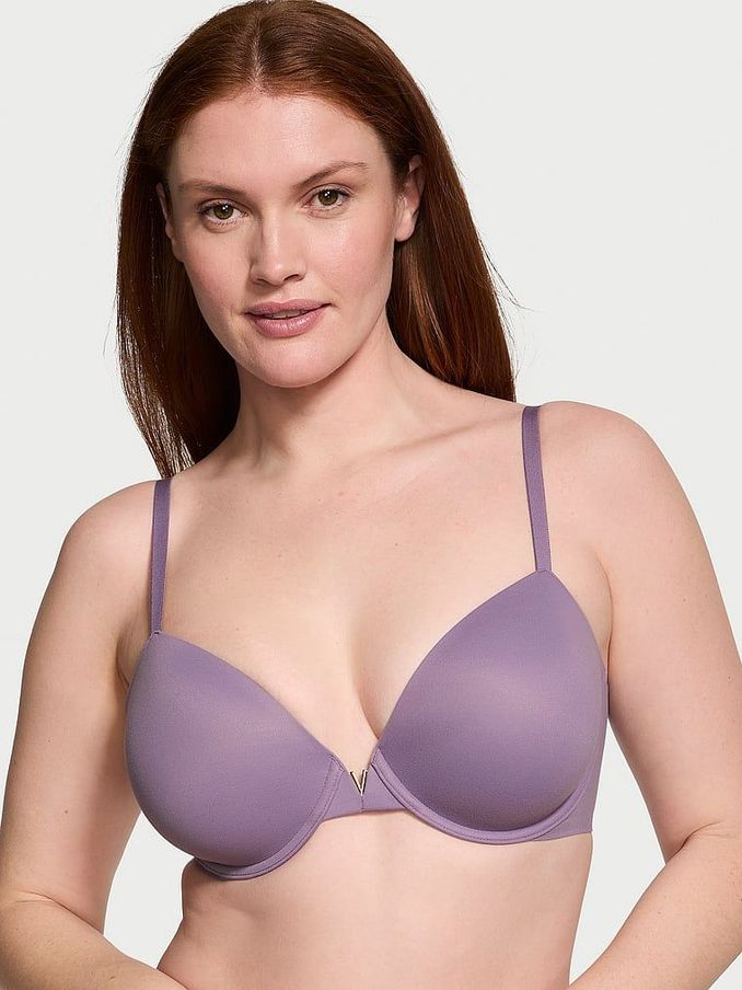 Frozen Plum Purple Lightly Lined Demi Bra (Q85866) | €20