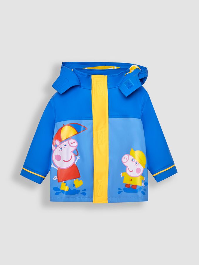 Peppa Pig Waterproof Fisherman's Jacket in Cobalt (Q88310) | $31 - $33