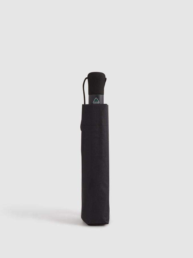 Fulton - Grote automatische paraplu in zwart (Q88559) | € 22