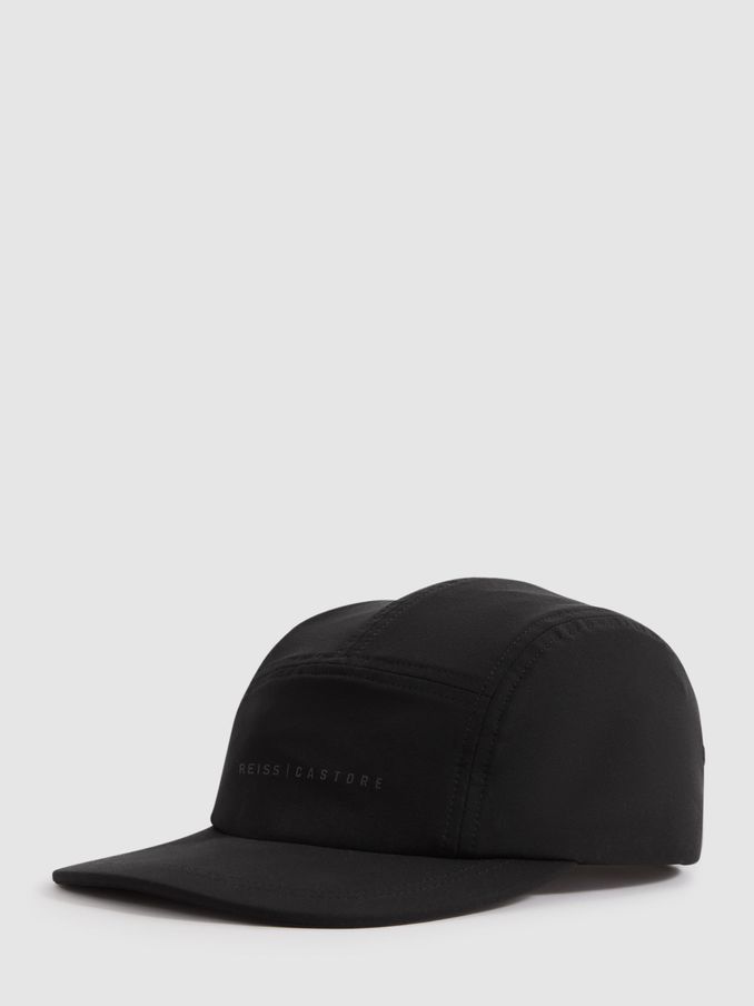 Castore Water Repellent Baseball Cap in Onyx Black (Q90468) | €26