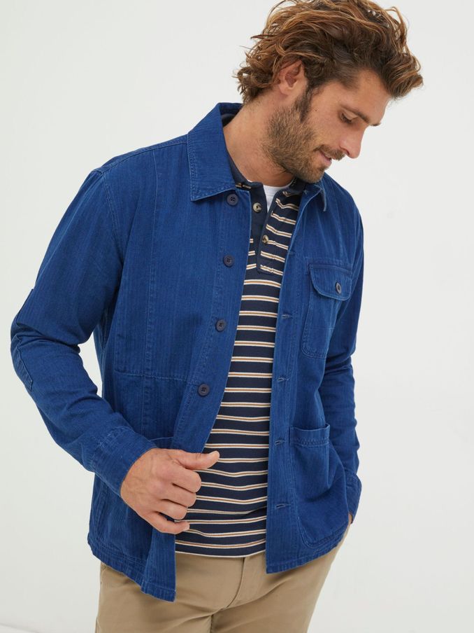 Blue Worker Jacket (Q97476) | €65