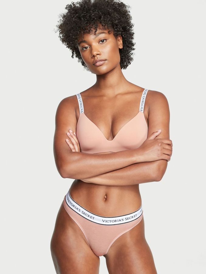Misty Rose Pink Thong Knickers (Q98066) | €10.50
