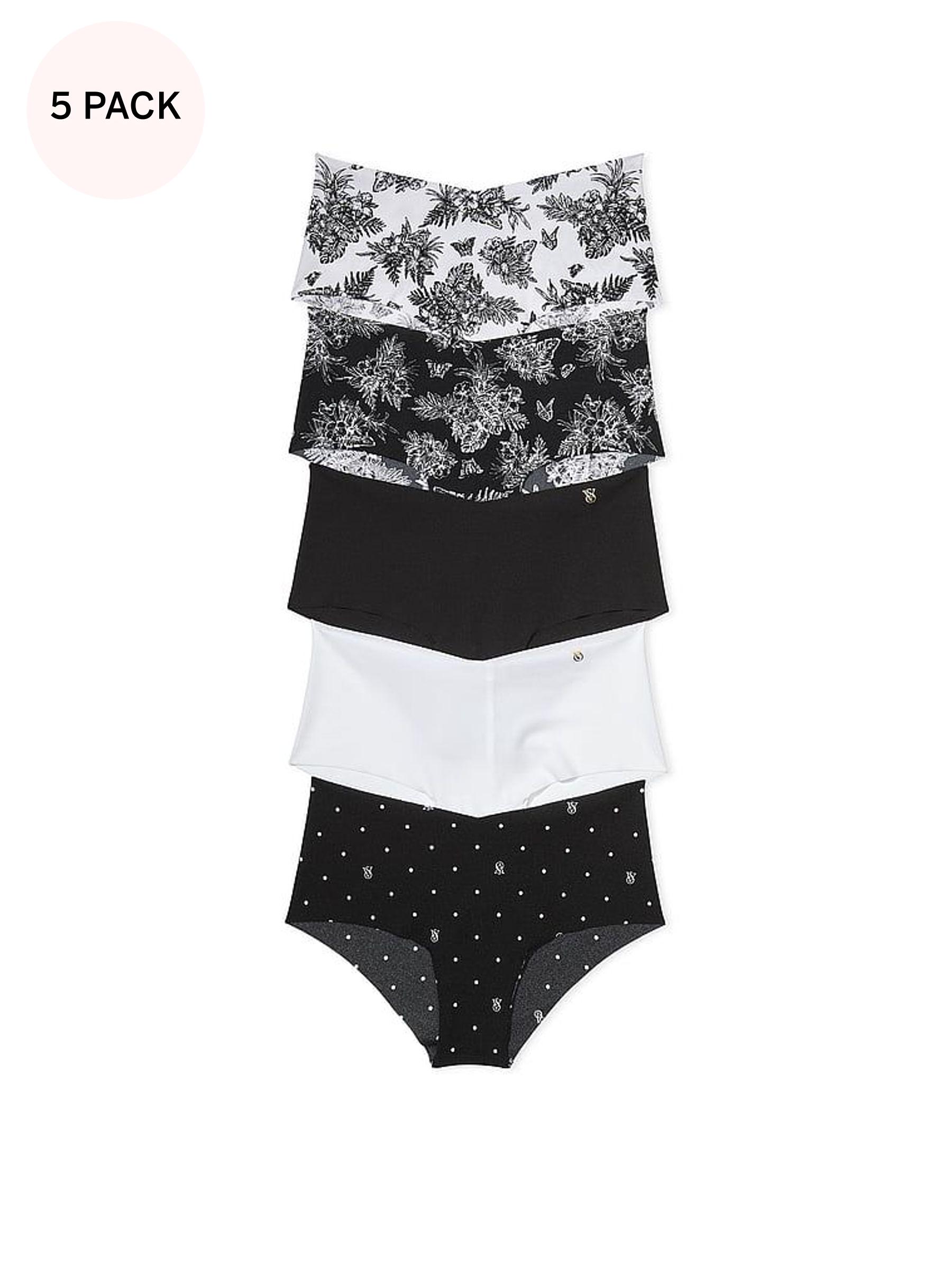 Black/White Cheeky 5 Pack Knickers (Q99725) | €31