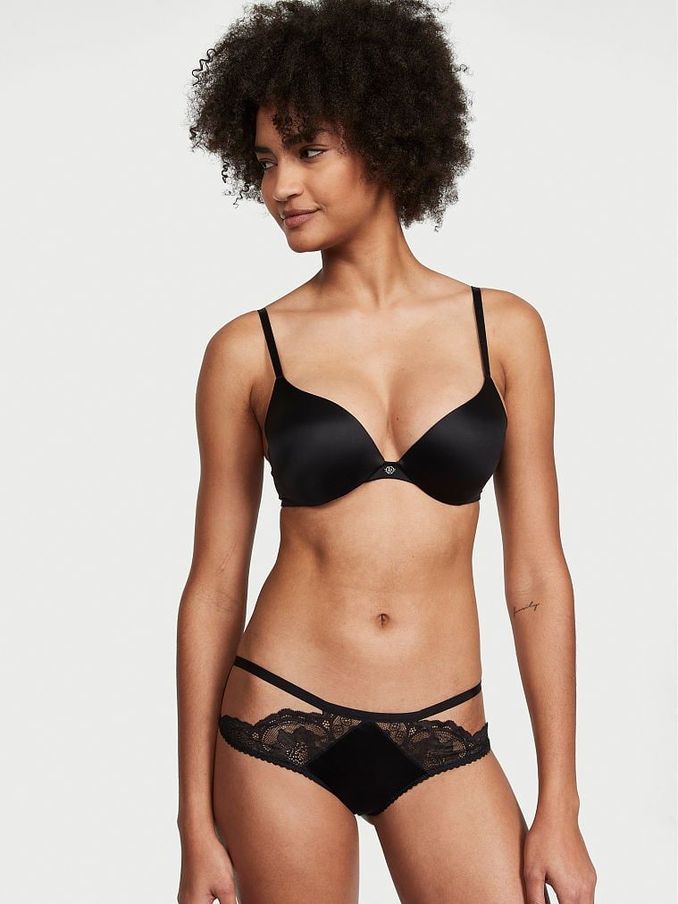 Black Lace Cheeky Knickers (R80700) | €15.50
