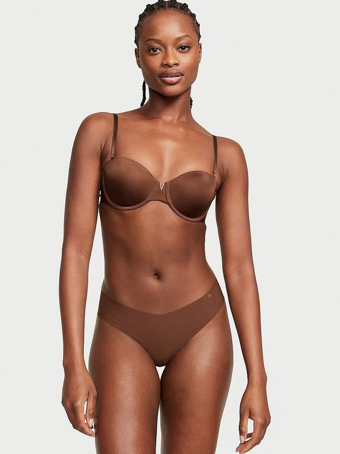 Dark Roast Brown Thong Knickers (R92266) | €4