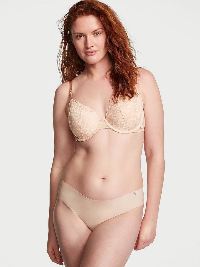 Champagne Nude Thong Knickers (R92267) | €4