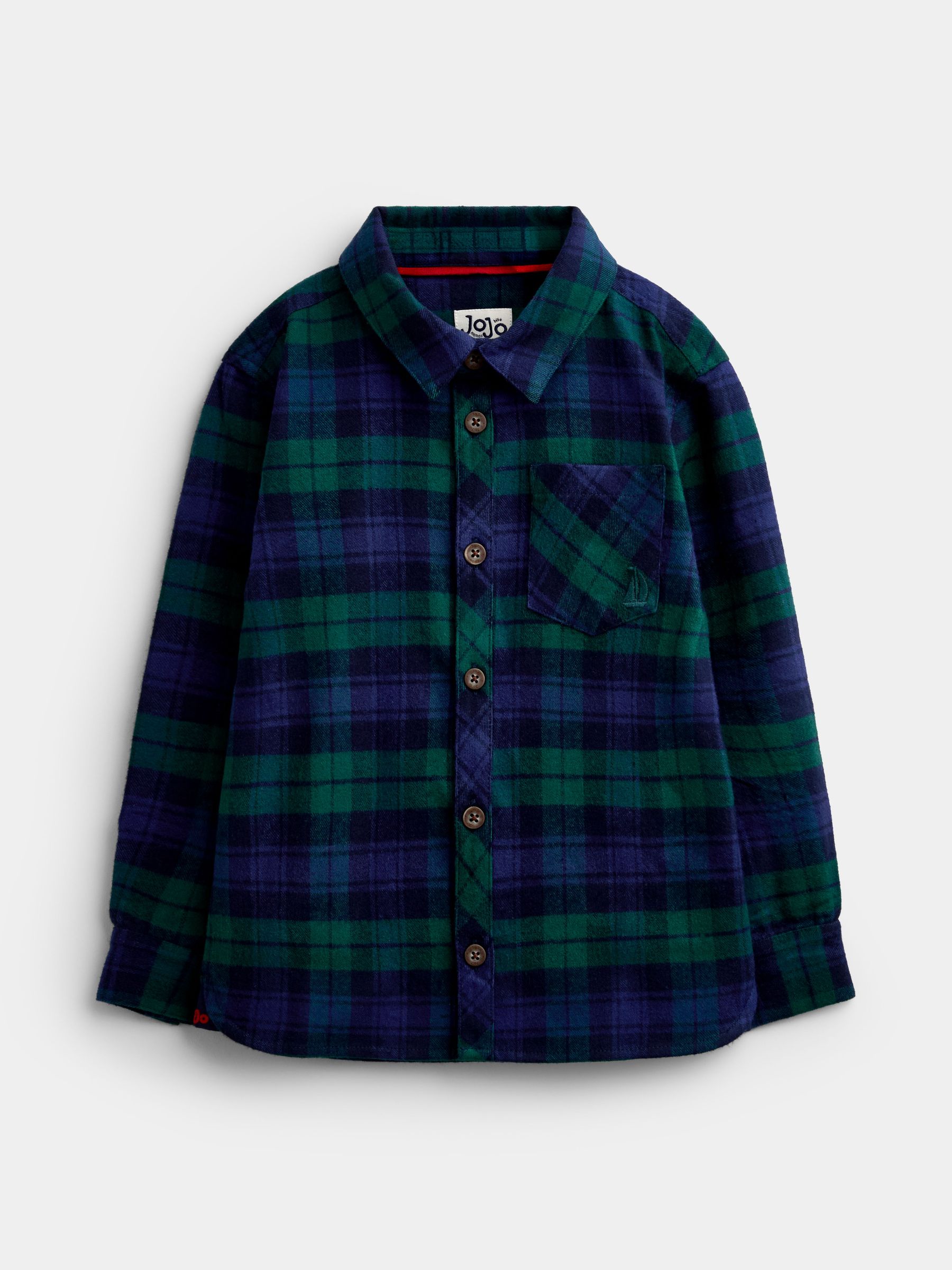 Navy Blue Check - Tartan Shirt