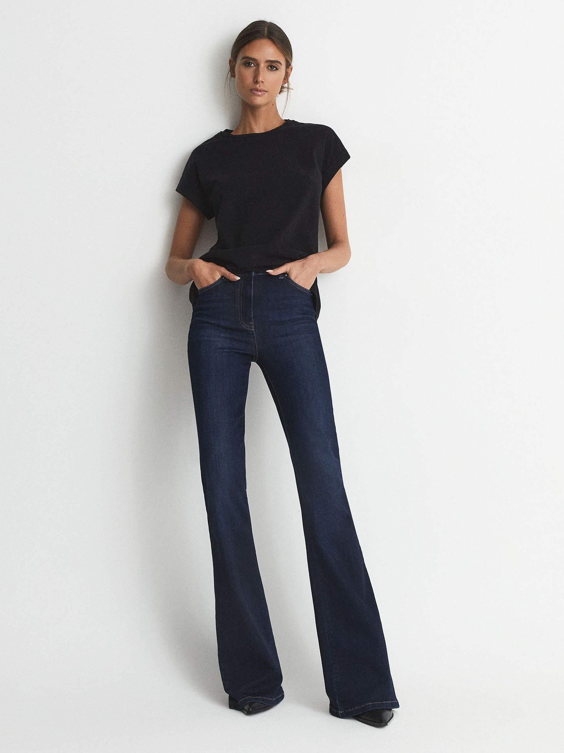 Cotton-jersey T-shirt in Black (T39964) | US$55