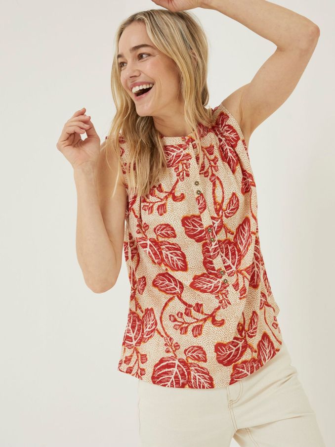 Natural Morgan Vine Floral Cami (T60278) | €27