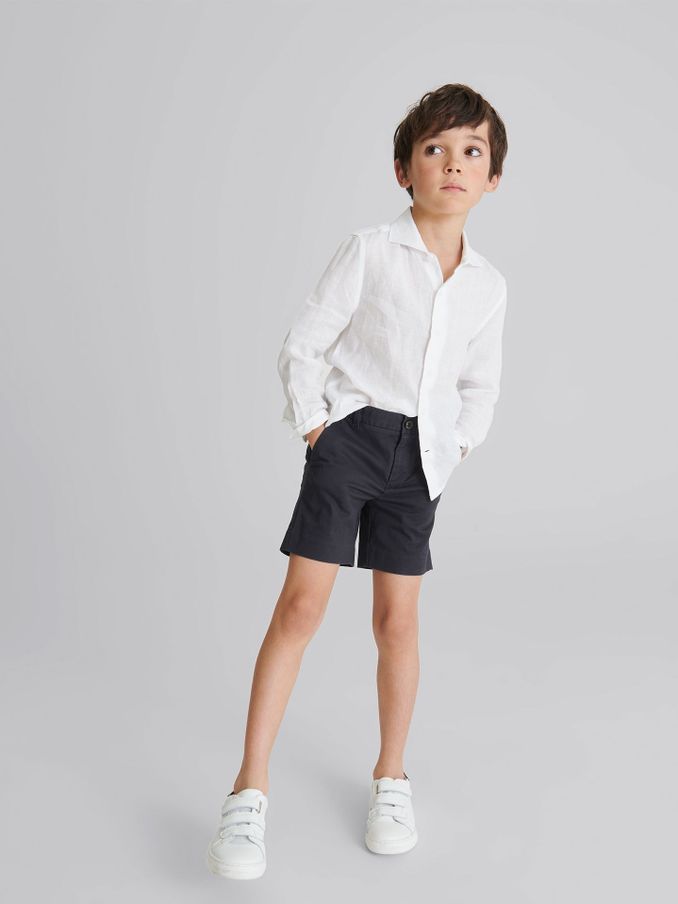 4-9 yrs Casual Chino Shorts in Navy (T65718) | €35