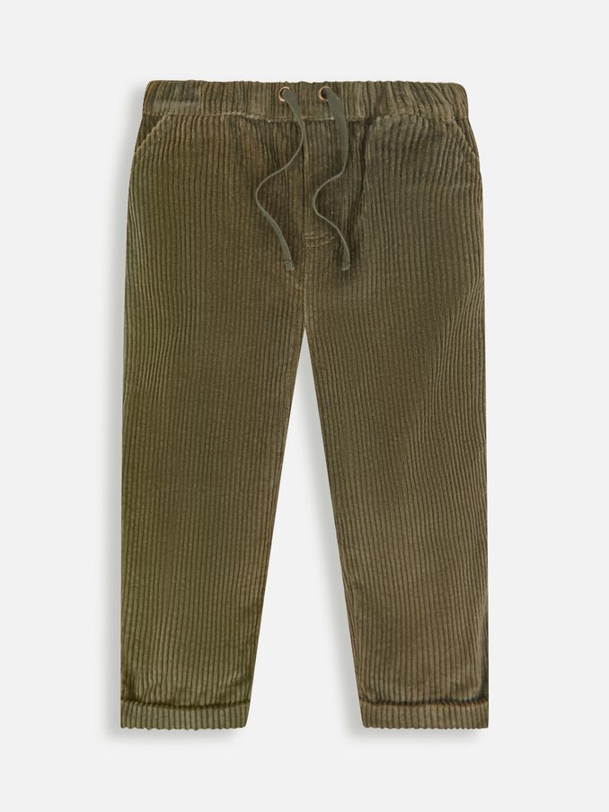 Khaki Green Cord Trousers (T76293) | $16