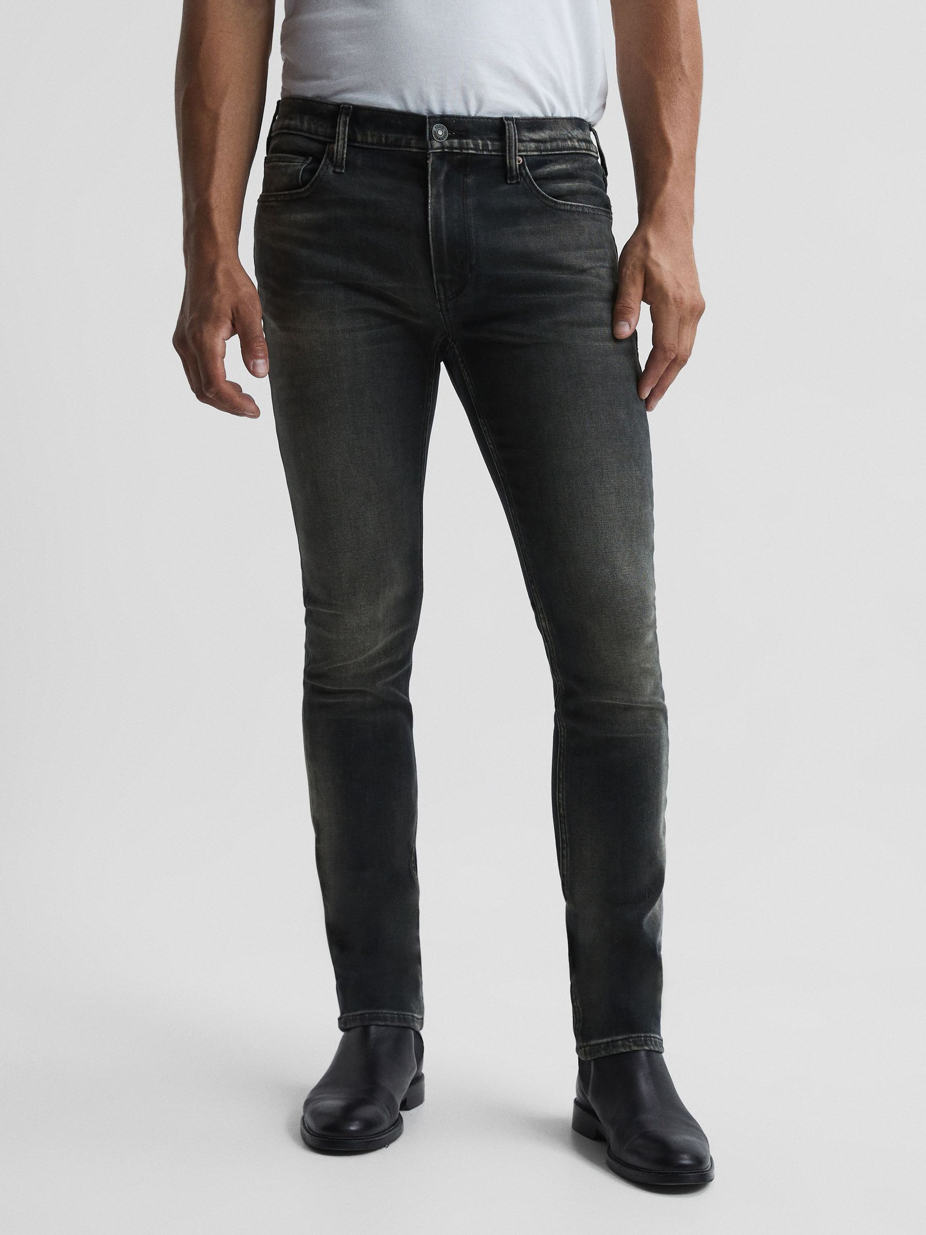 PAIGE High Stretch Slim Fit Jeans in Brewster (U77103) | CA$182