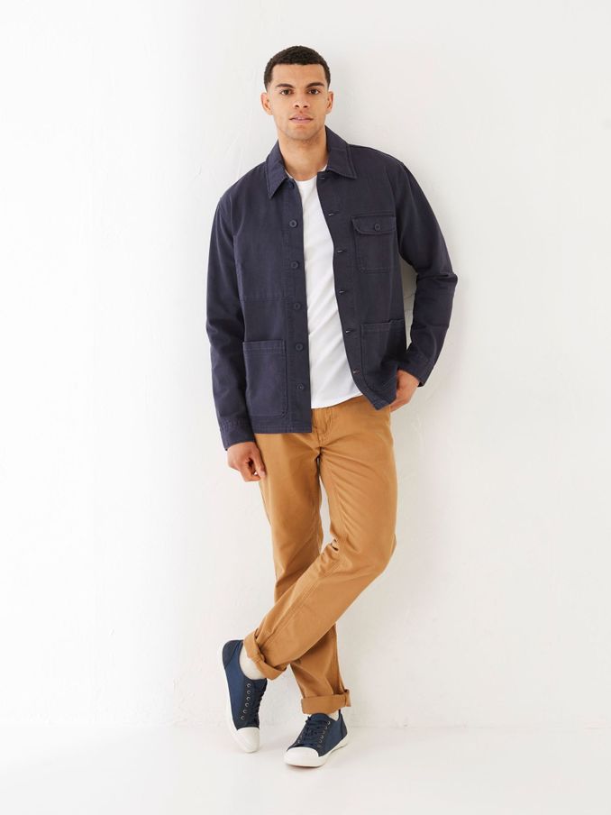 Blue Worker Jacket (U89338) | €52