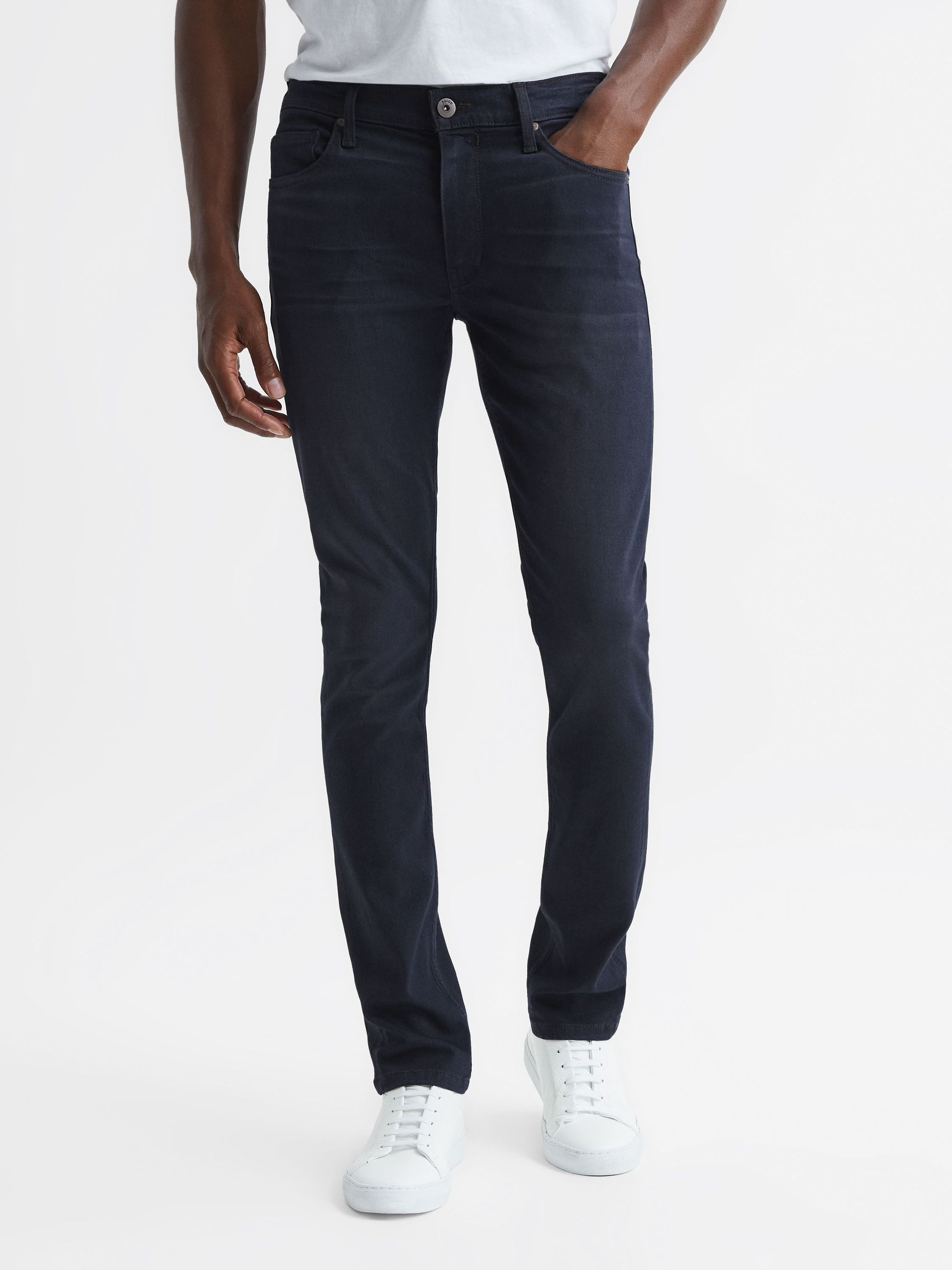 Paige High Stretch Slim Fit Jeans in Trip (U96870) | KWD46