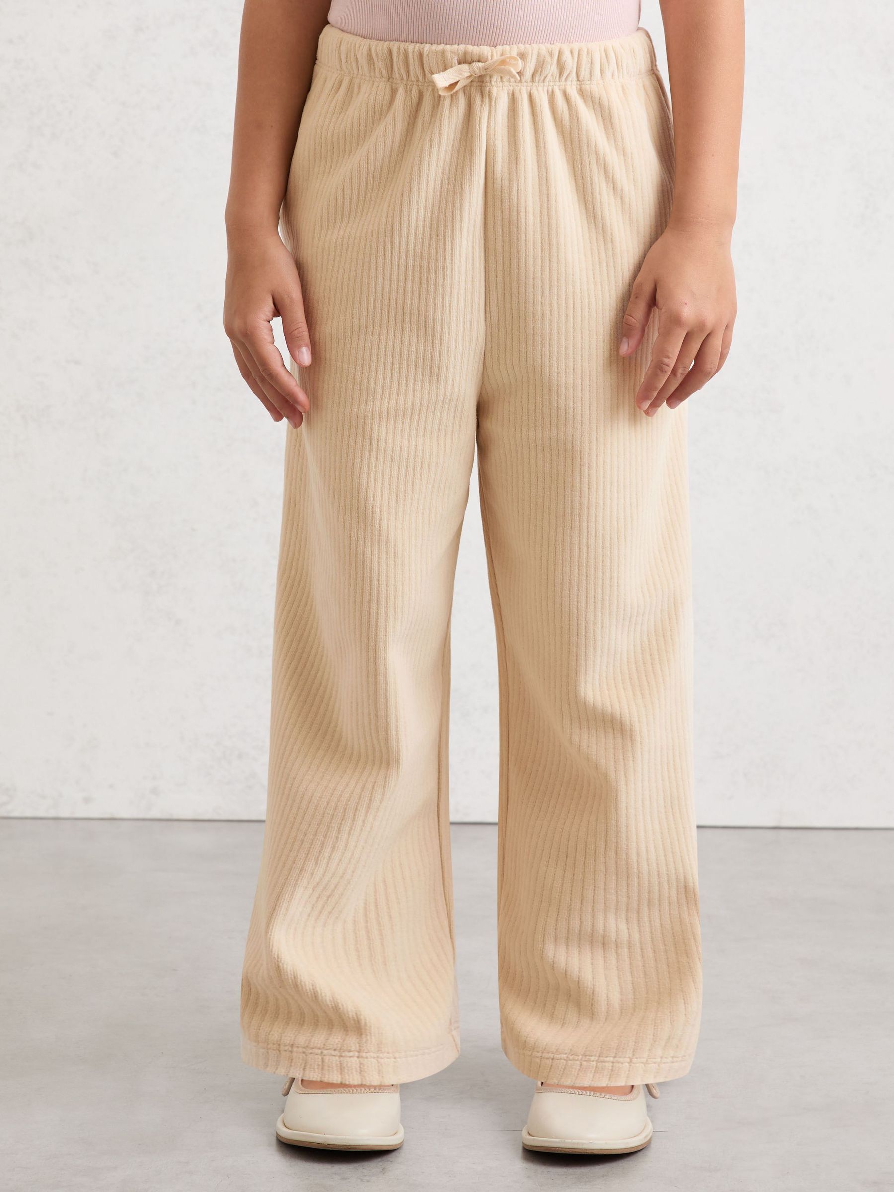 9-13 yrs Corduroy Drawstring Trousers in Neutral (V02746) | $75