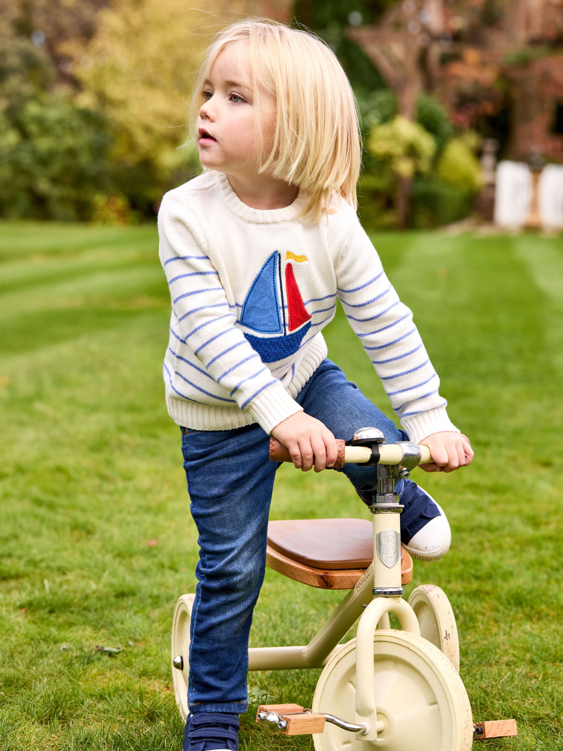 Cream Boat Sailboat Jumper (V12940) | $45 - $50