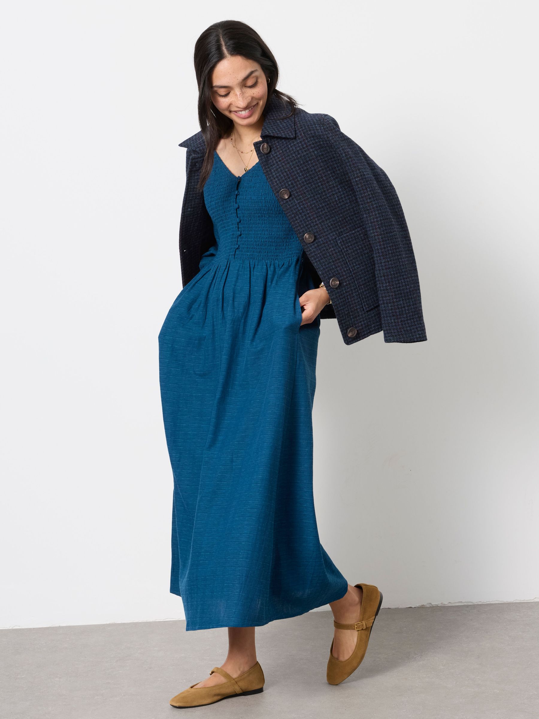 Blue - Midi Dress