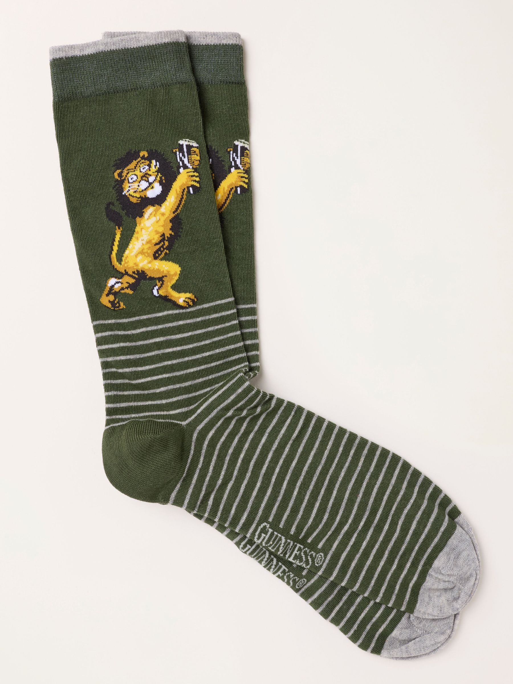 Green - Regular Guinness Lion Socks