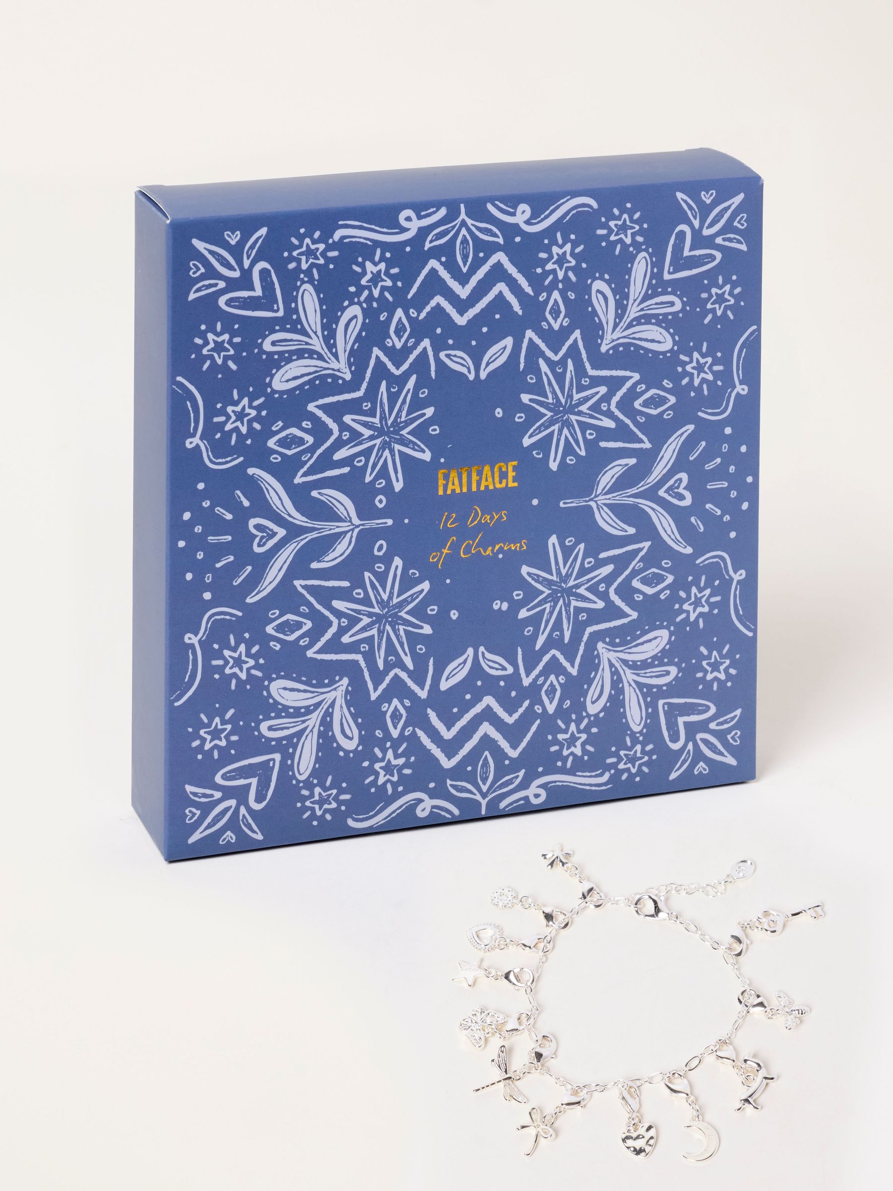 Silver Tone - Charm Bracelet Advent Calendar