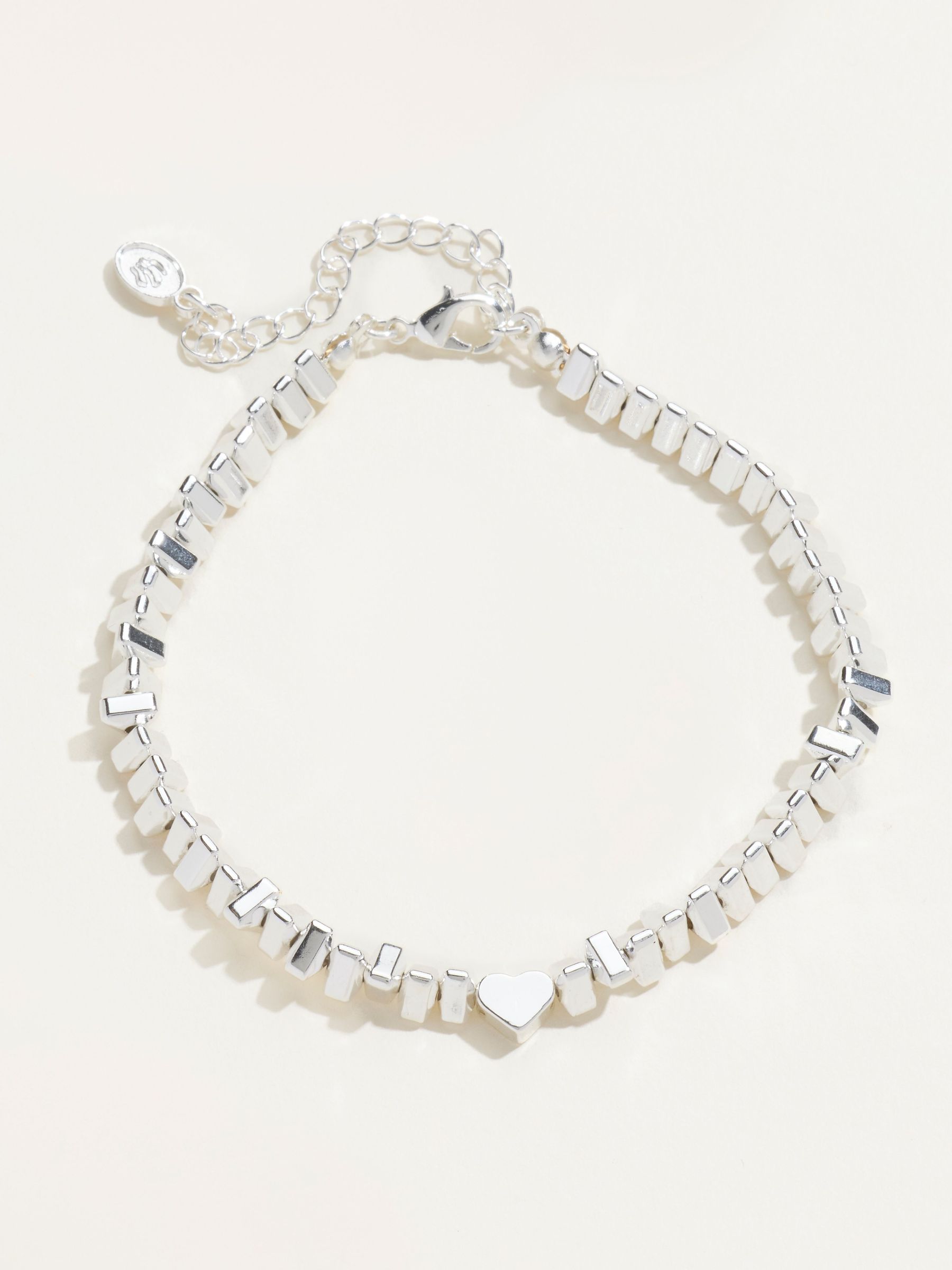 Silver Tone - Heart Bracelet