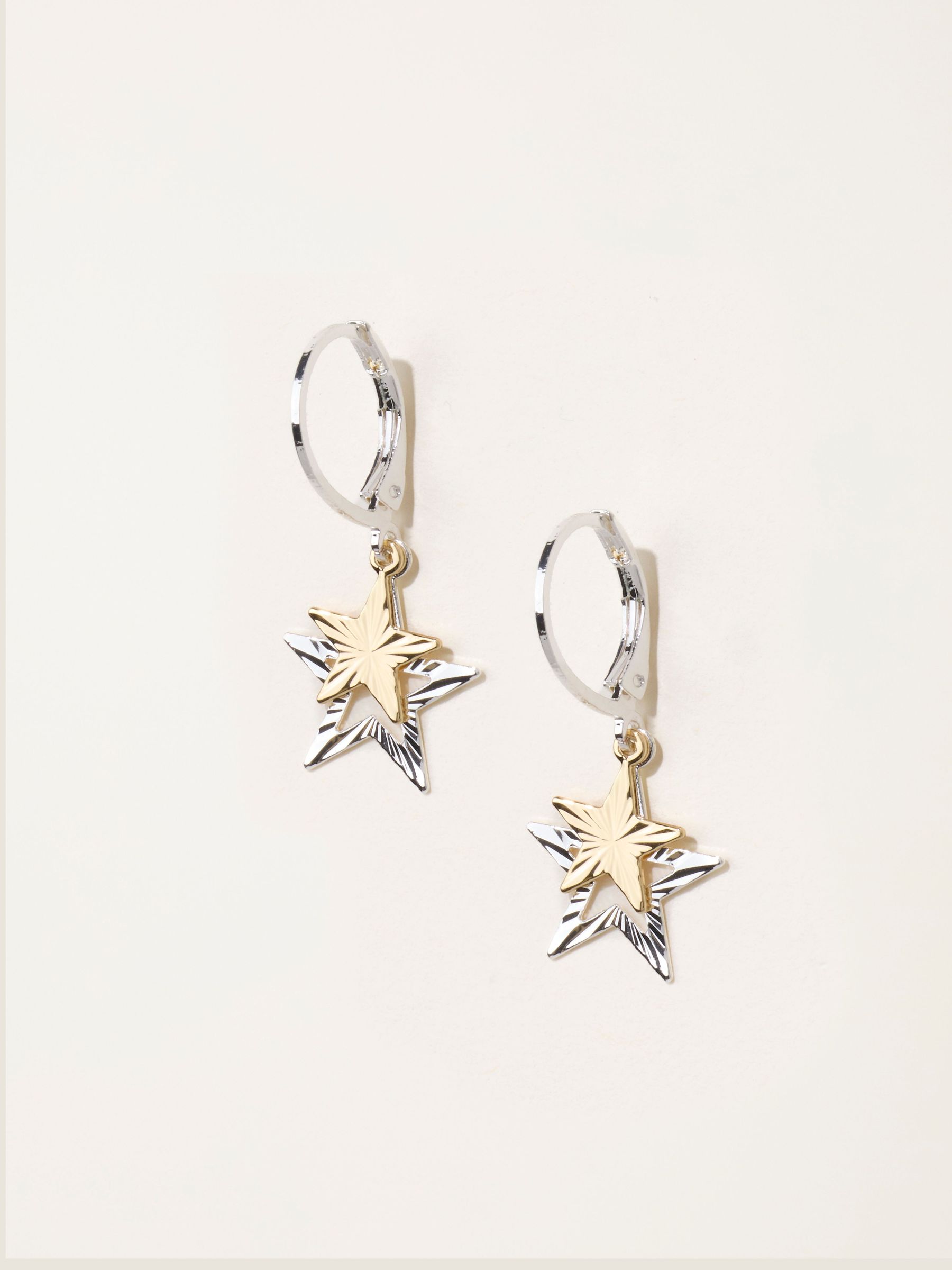 Multi - Star Drop Earrings