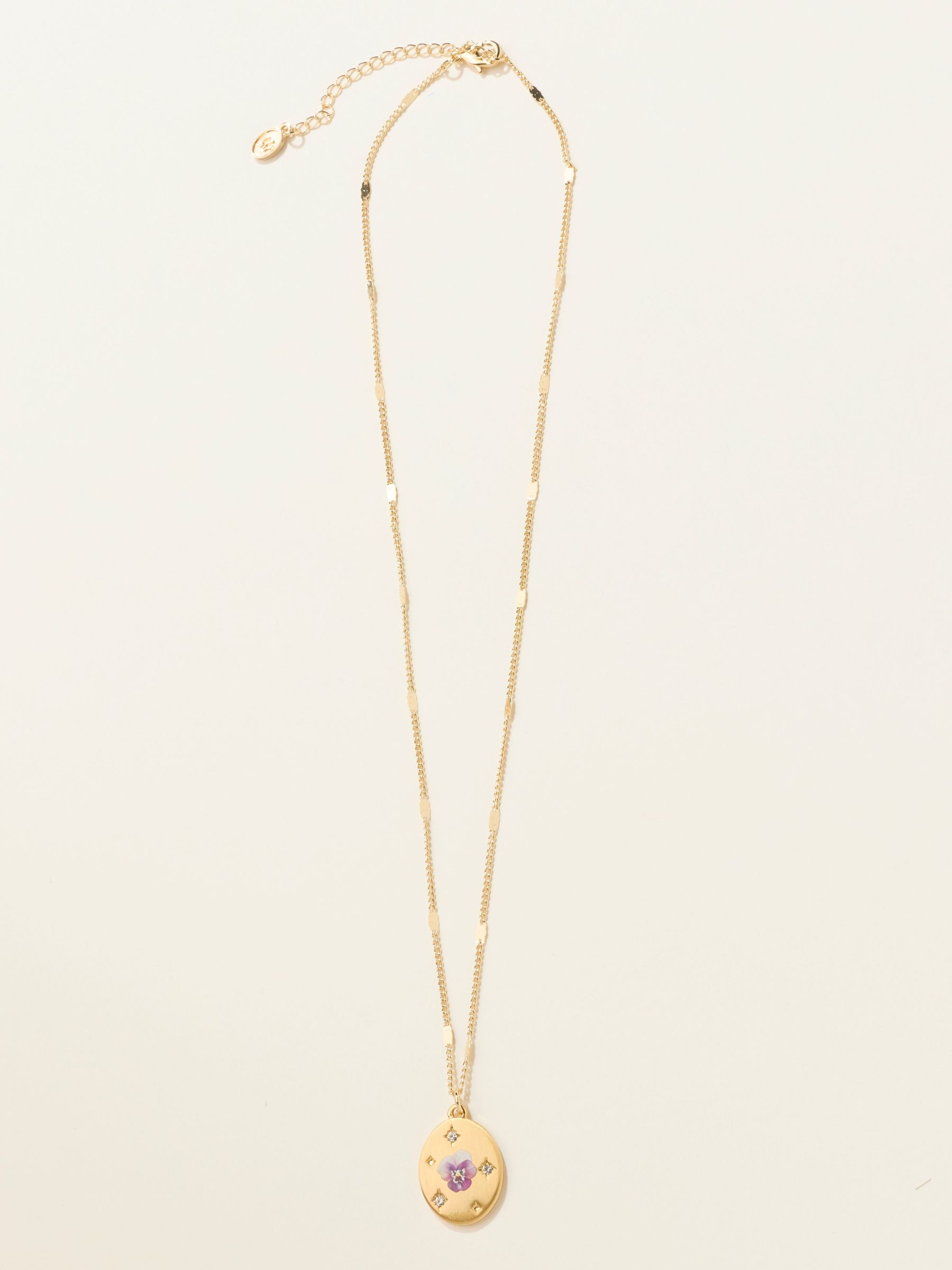 February - Birth Flower Necklace